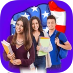 american english communication android application logo